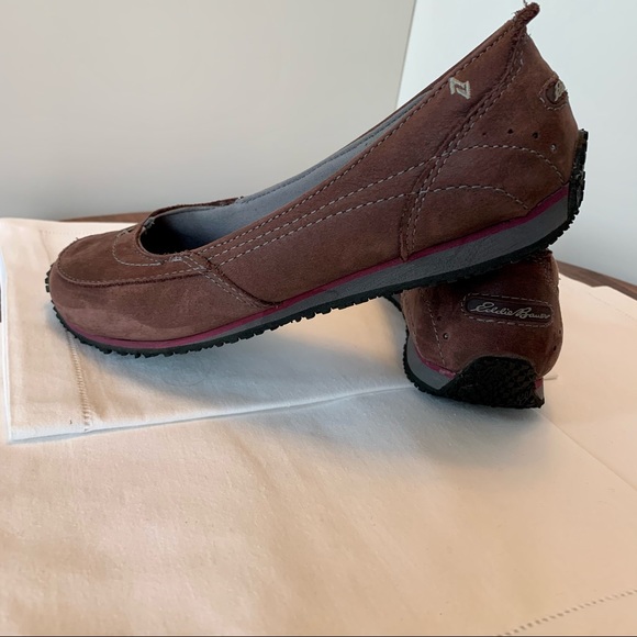Eddie Bauer Purple Suede Ballet Flats size 7 - Picture 3 of 12